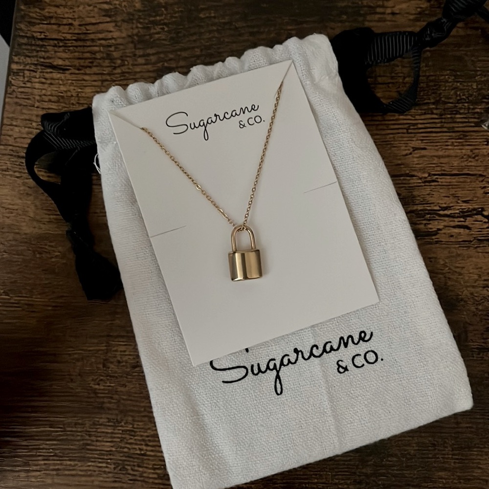 Lock Pendant Necklace